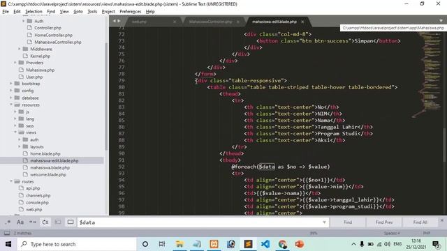 #5 Laravel - Edit Data dengan Laravel смотреть онлайн