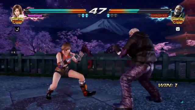 Tekken 7 - GrimAOD (Bryan) vs Venom Enraged (Asuka) ft7 смотреть онлайн