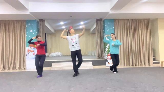 Разбор новогоднего флешмоба часть 5-ая заключительная от Happy women dance club#jinglebells смотреть онлайн