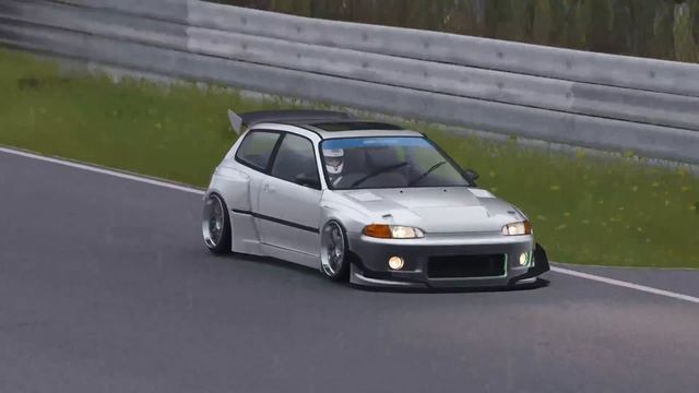 Assetto Corsa Car Mod - Honda Civic Pandem Download смотреть онлайн