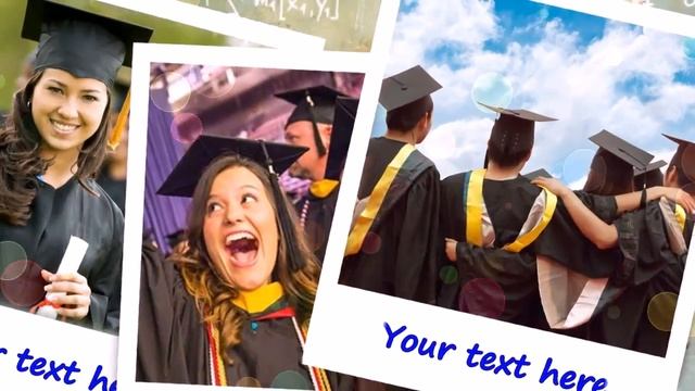 Graduation Slideshow Templates - Brilliant Blend of Photos, Videos, and 3D Animation Effects смотреть онлайн