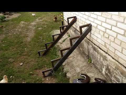 Металлическая лестница своими руками смотреть онлайн