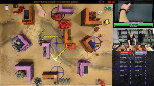 Death Guard vs Blood Angels - Live! смотреть онлайн