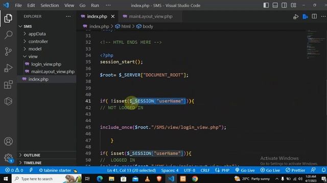 PHP PROJECT - SMS - Adding Main UI Layout (South African Developer) смотреть онлайн