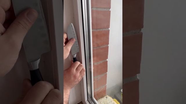 Как снять штапик на пластиковом окне смотреть онлайн