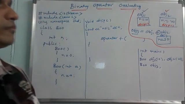 Binary operator overloading in c++ | Operator Overloading in C++ | in telugu | C++ Programming смотреть онлайн