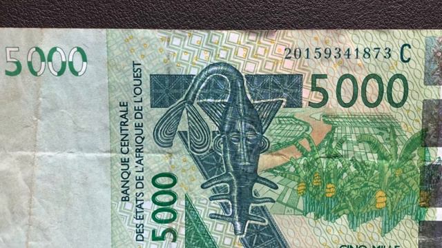 Банкноты мира - Западноафриканский Франк (все банкноты и монеты)