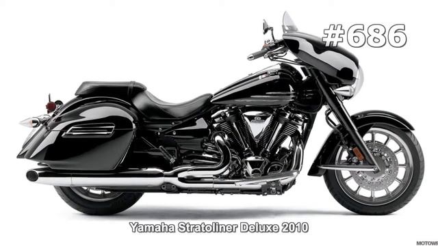 #686. Самый классный мотоцикл Yamaha Stratoliner Deluxe 2010 смотреть онлайн