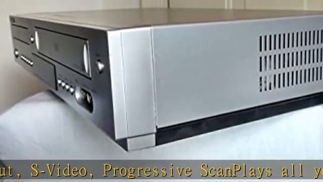 Samsung DVD-V5500 DVD/VCR Video Cassette Recorder Combo, VHS/DVD Dual Deck, 4-Head Hi-Fi Stereo VHS смотреть онлайн