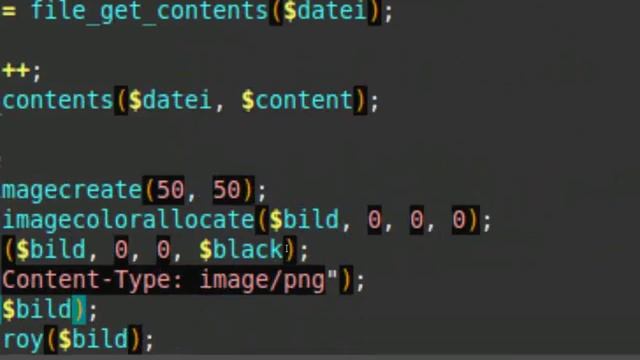 PHP Tutorial: Seitenaufrufzähler erweitern; Grafische Darstellung als Bild смотреть онлайн