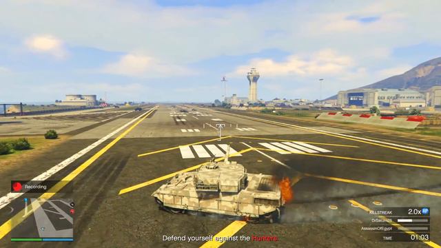 RHINO HUNT MADNESS! (GTA 5 Online) смотреть онлайн