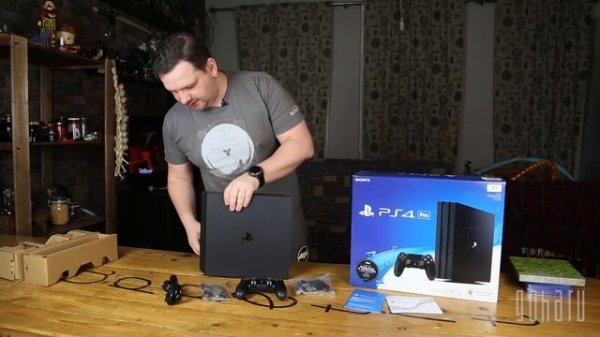 Распаковка PlayStation 4 PRO. Unboxing/Распакуйка/Потрошение