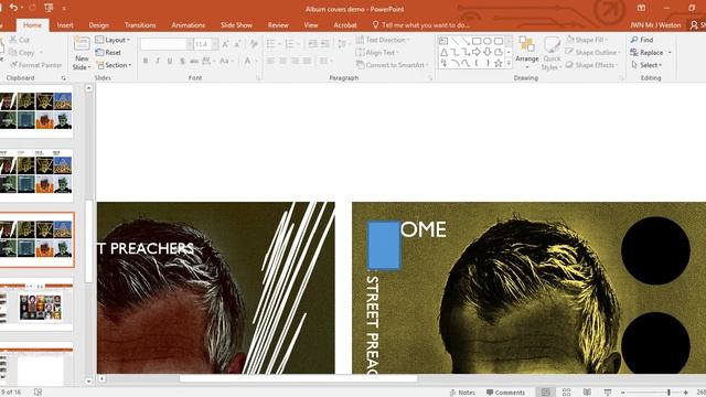Album cover tutorial 5.1 - text tips смотреть онлайн
