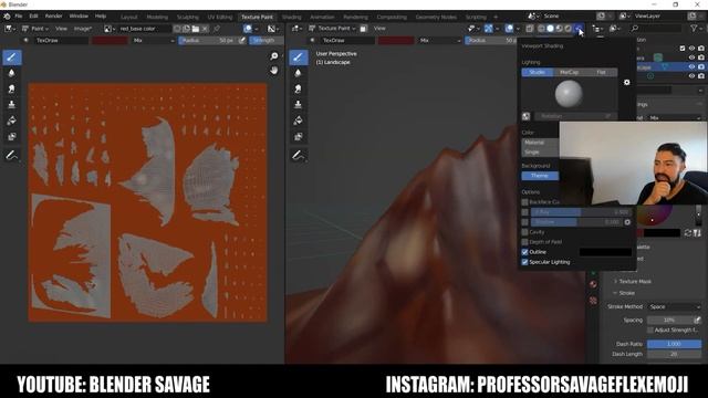 Texture Painting | Blender Tutorial смотреть онлайн