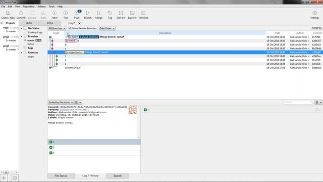 Merge versus Rebase en Git смотреть онлайн