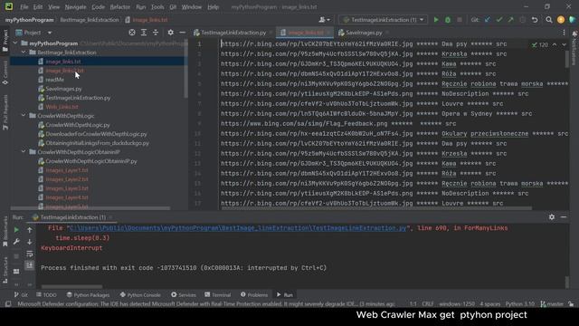 Web Crawler In Python смотреть онлайн