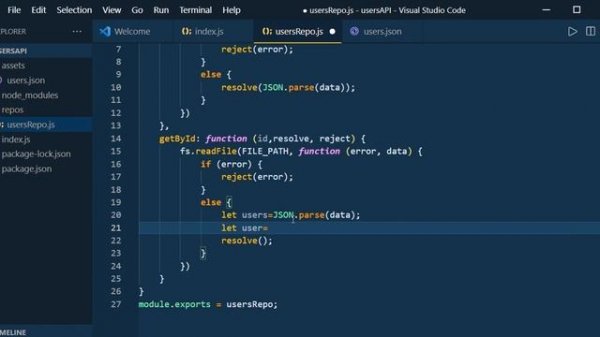 JavaScript Rest-API with CRUD Operations | Rest API Tutorial for Beginners 2021