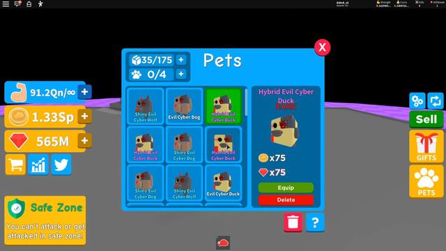 ДЮП ПОФИКСИЛИ, А БАГ - НЕТ?! ОБНОВЛЕНИЕ В СИМУЛЯТОРЕ КАЧКА ЧЕМПИОНА В РОБЛОКС! ROBLOX смотреть онлайн