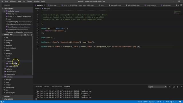 Build an invoicing and payment web app using Laravel 6.0 Pt. 1 смотреть онлайн
