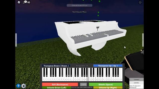 Roblox Piano|Shape Of You|MinnTrung смотреть онлайн