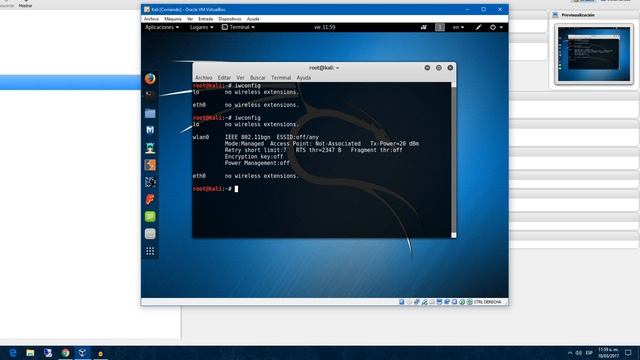 Conectar adaptador USB WiFi a Kali Linux en VirtualBox смотреть онлайн
