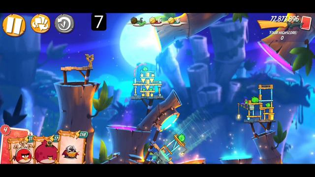 Angry Birds 2 ( 7 Jan 2023 )mighty Eagle Bootcamp Mebc With Both Extra Birds And Mighty Eagle Card