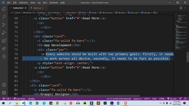 Best Portfolio Website with Only HTML and CSS - Explained смотреть онлайн