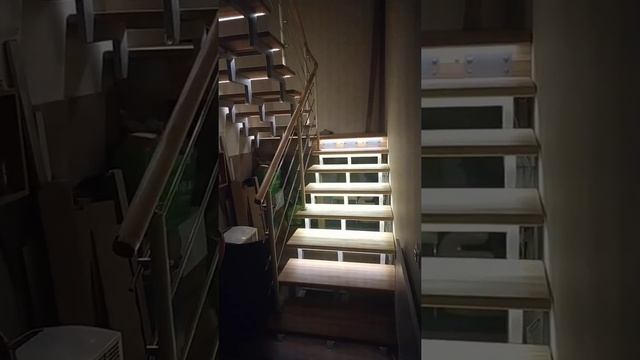 Подсветка лестницы смотреть онлайн
