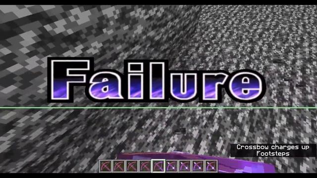 Rocket Jumping in Minecraft with Crossbows смотреть онлайн