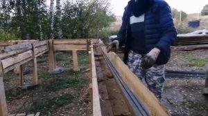 Свайно-ростверковый фундамент своими руками! #House_Craft