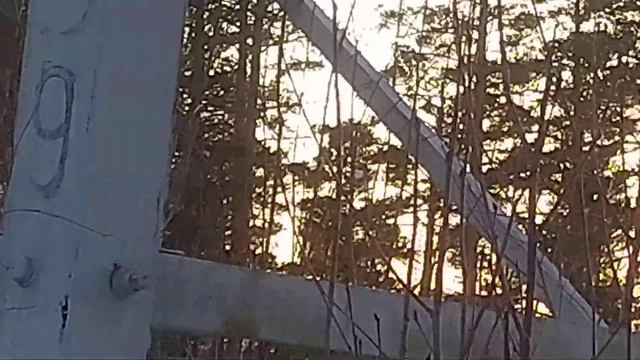 Гора Ближняя Широкая с Телевышкой (897 метров). Высоковольтная ЛЭП. 28 февраля 2022 года. Видео 5. смотреть онлайн