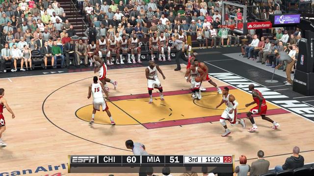 '91 Bulls vs '12 Heat #NBA2K17 Ultra Modded смотреть онлайн