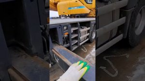 автокран xcmg обзор управления аутригерами