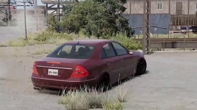 Mercedes W211 5.5 AMG Drift Сhallenge