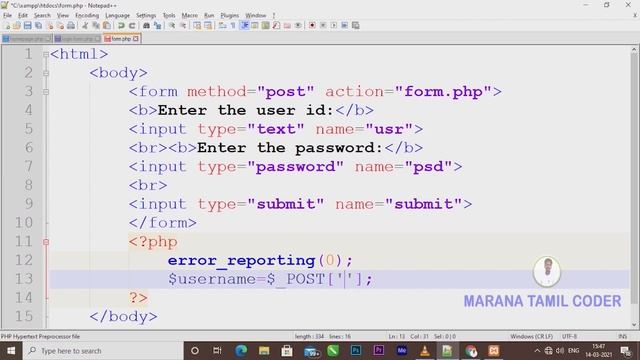 Easy to create login form using simple php and html codes. #php #Finalyearproject #cs смотреть онлайн