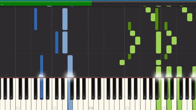 JoJo's Bizzare Adventure Giorno's Theme Song (Synthesia) Piano Tutorial With Sheet Music Short смотреть онлайн