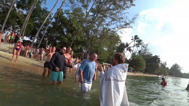 Крещение - Освещение Сиамского залива | Остров Самуи 2020 | Пляж Липа Ной смотреть онлайн