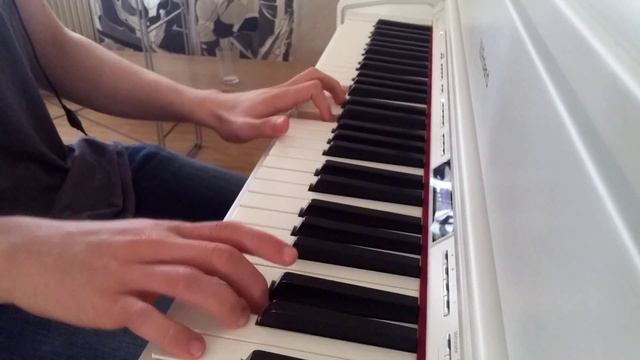 Skyrim main theme(Dragonborn) - Piano cover смотреть онлайн