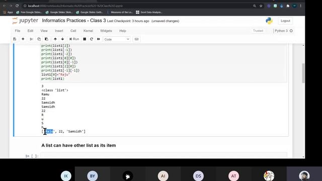 Introduction to Python Lists - Indexing - Slicing - Concatenation - Replication смотреть онлайн
