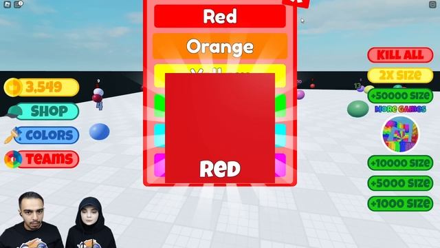 EN BÜYÜK OLAN TOP DİĞER TOPLARI YER !! ? Roblox Ball Battle Simulator смотреть онлайн