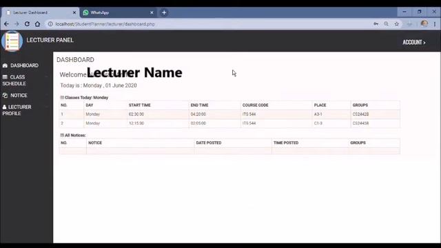 Student Planner System for Final Year Project using PHP MYSQL смотреть онлайн
