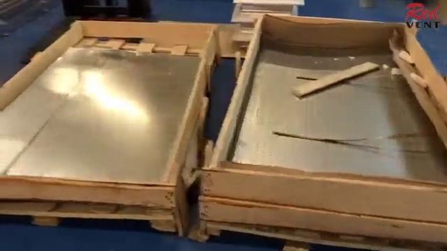 Производство вентиляционных решёток и воздуховодов Редвент смотреть онлайн