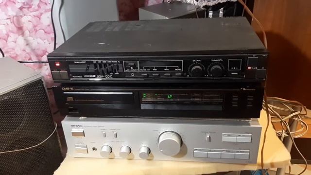 Вега 50у *122С стерео усилитель. первое включение. Nakamichi oms1e cd.Infinity satellite as. смотреть онлайн