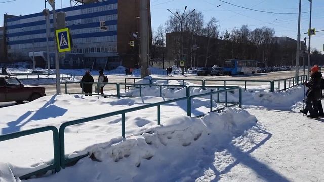 Новокузнецк, прогулка по городу (ностальгия, релакс) 14.03.2021г. смотреть онлайн