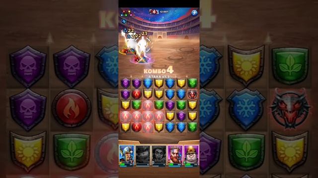 ТРИ БЬЁРНА НА ТУРНИРЕ УСТРОИЛИ ЖЕСТЬ Empires puzzles #Empirespuzzles смотреть онлайн