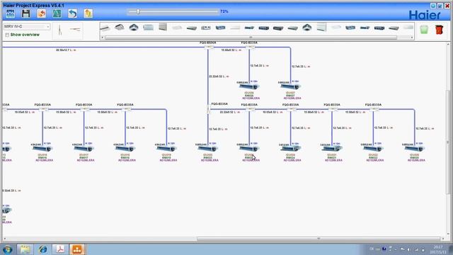 Haier MRV Selection Software instruction смотреть онлайн