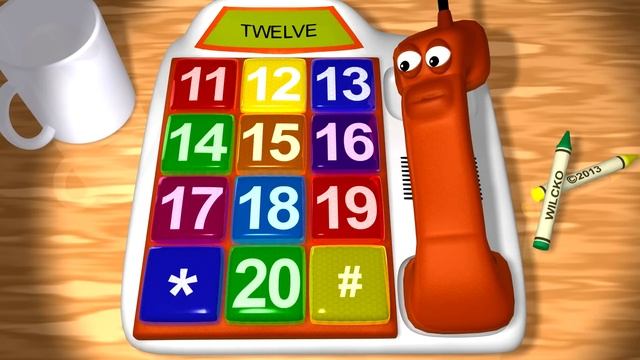 Learn Numbers 11-20: The Number Phone