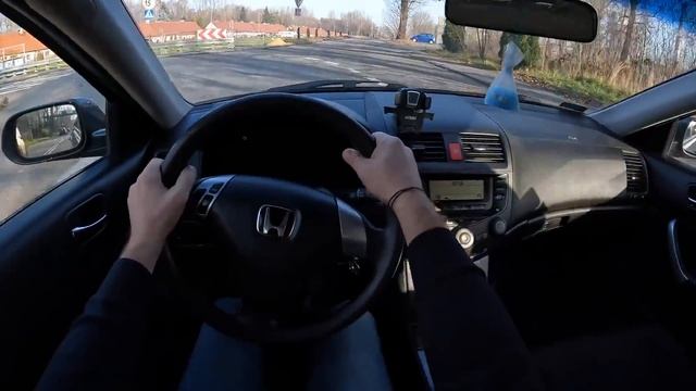 2006 Honda Accord VII POV Drive