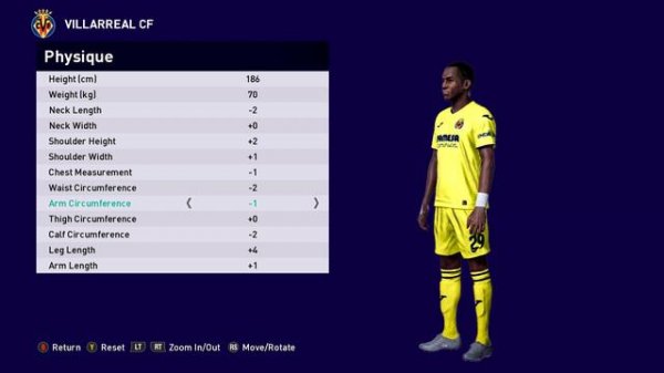 NICOLAS JACKSON | PES 2019/2020/2021 | FACE BUILD & STATS