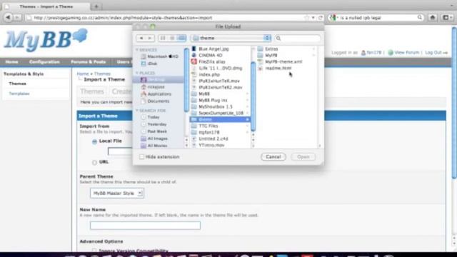 How to change a MyBB theme смотреть онлайн